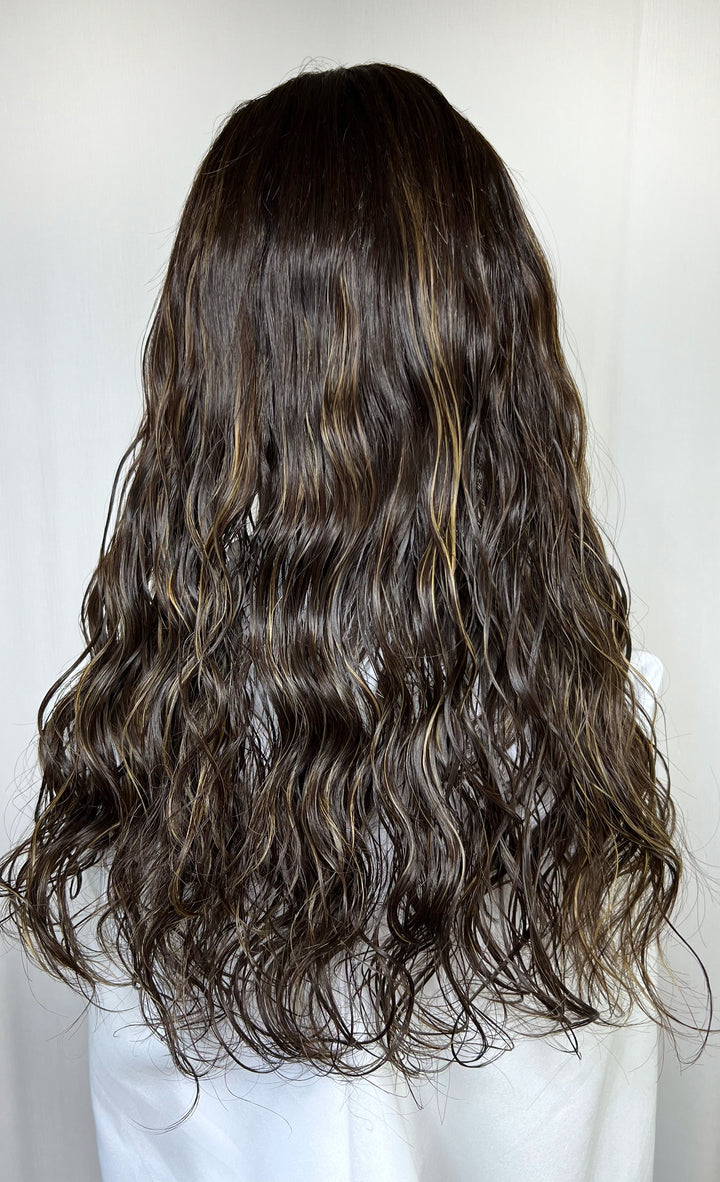 22” medium RTS Natural Espresso Curls